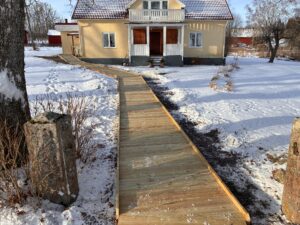 Bygga ramp